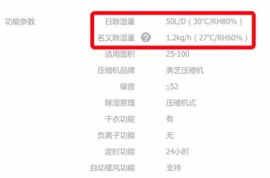 除濕機(jī)里的貓膩：兩個除濕量怎么選？