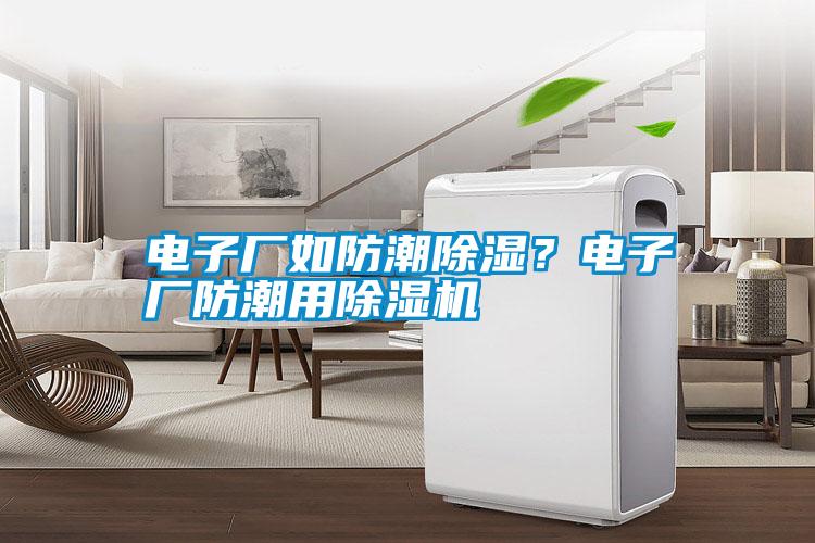 電子廠如防潮除濕？電子廠防潮用除濕機(jī)