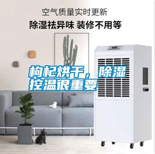 枸杞烘干，除濕控溫很重要