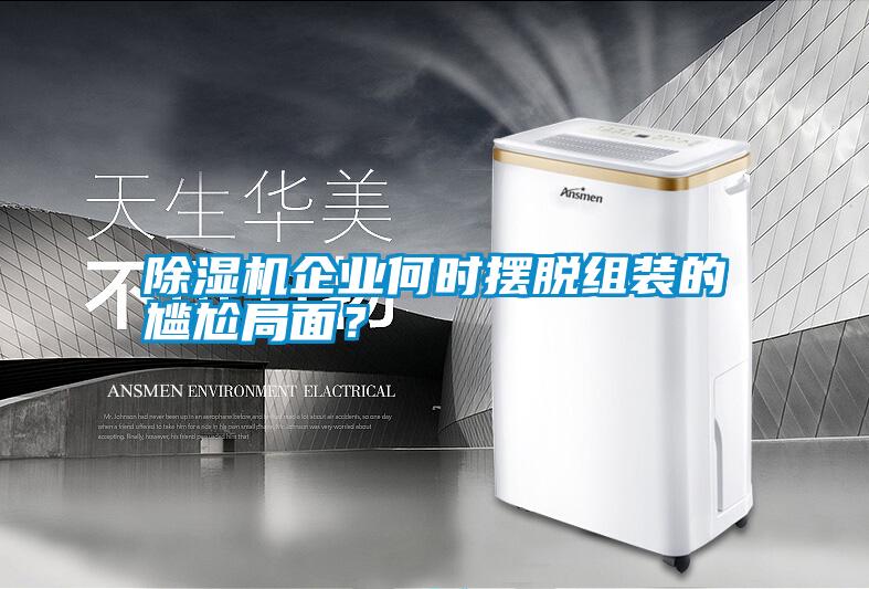 除濕機企業(yè)何時擺脫組裝的尷尬局面？