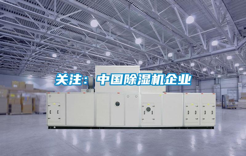 關(guān)注：中國除濕機企業(yè)