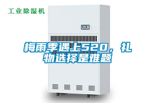 梅雨季遇上520，禮物選擇是難題