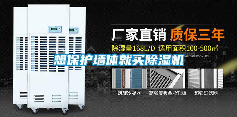 想保護(hù)墻體就買除濕機