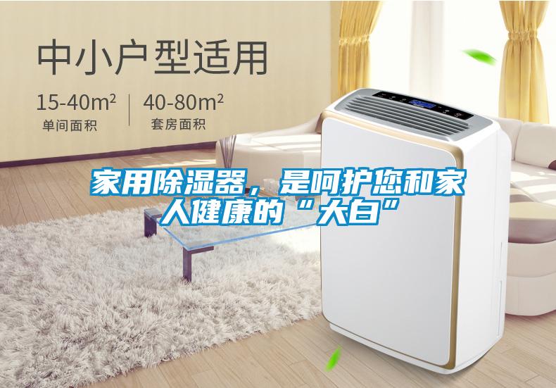 家用除濕器，是呵護您和家人健康的“大白”
