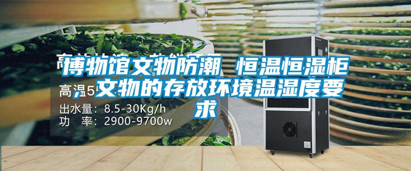 博物館文物防潮 恒溫恒濕柜，文物的存放環(huán)境溫濕度要求
