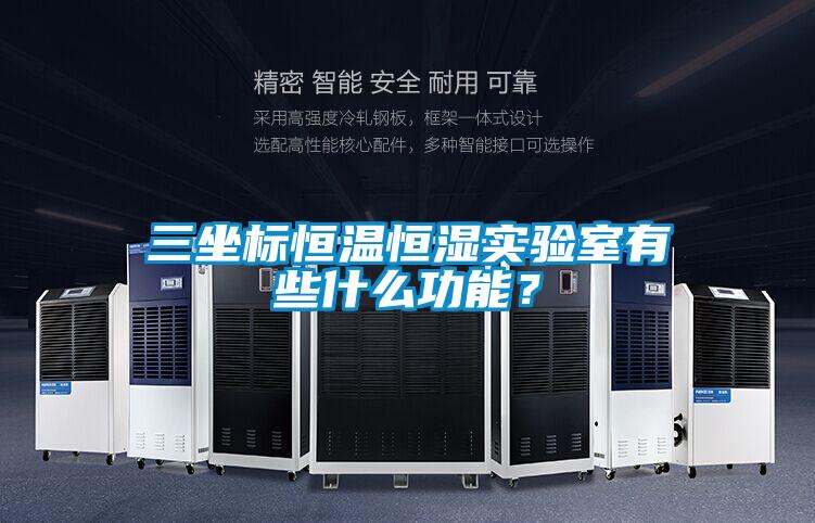 三坐標(biāo)恒溫恒濕實驗室有些什么功能？