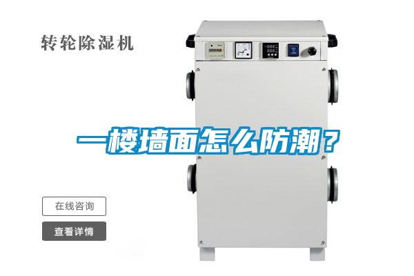 一樓墻面怎么防潮？