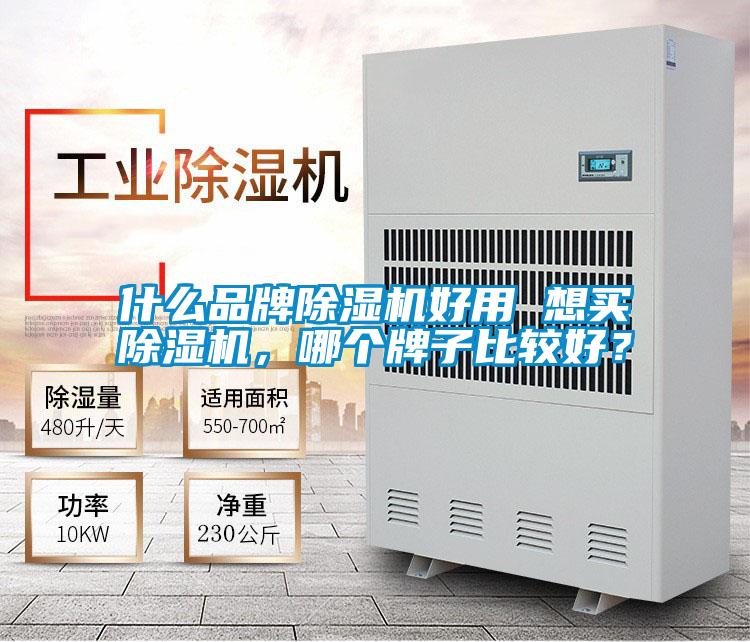 什么品牌除濕機好用 想買除濕機，哪個牌子比較好？