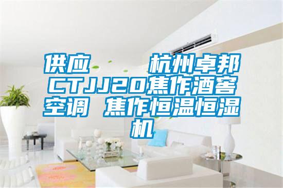供應(yīng)    杭州卓邦CTJJ20焦作酒窖空調(diào) 焦作恒溫恒濕機