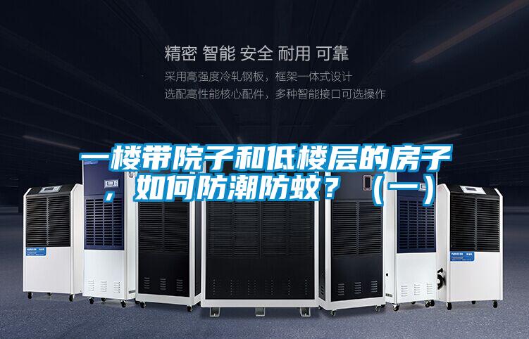 一樓帶院子和低樓層的房子，如何防潮防蚊？（一）