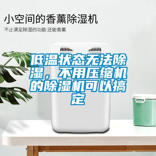低溫狀態(tài)無法除濕，不用壓縮機的除濕機可以搞定