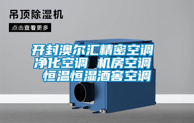 開封澳爾匯精密空調(diào) 凈化空調(diào) 機房空調(diào) 恒溫恒濕酒窖空調(diào)