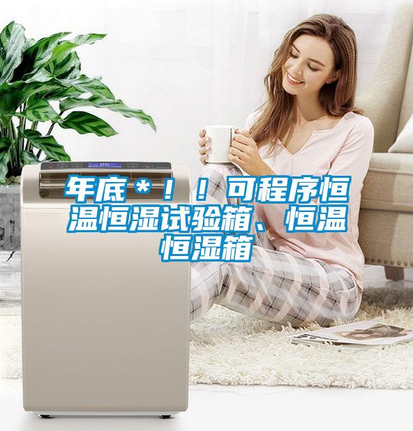 年底＊??！可程序恒溫恒濕試驗箱、恒溫恒濕箱