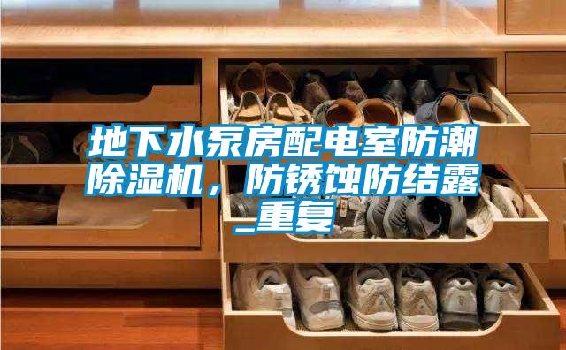 地下水泵房配電室防潮除濕機(jī)，防銹蝕防結(jié)露_重復(fù)
