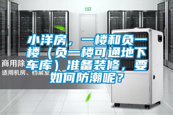 小洋房，一樓和負(fù)一樓（負(fù)一樓可通地下車庫）準(zhǔn)備裝修，要如何防潮呢？