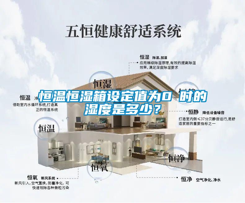 恒溫恒濕箱設(shè)定值為0℃時的濕度是多少？