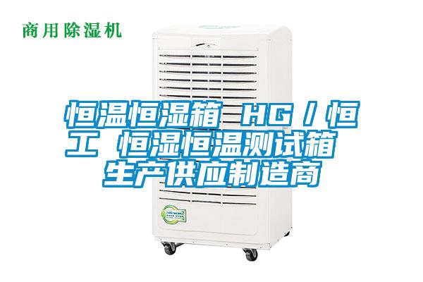 恒溫恒濕箱 HG／恒工 恒濕恒溫測試箱 生產(chǎn)供應(yīng)制造商