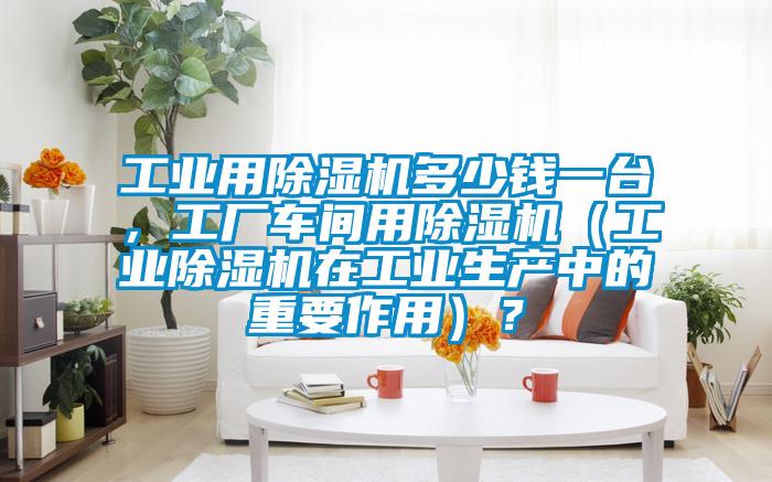 工業(yè)用除濕機(jī)多少錢一臺(tái)，工廠車間用除濕機(jī)（工業(yè)除濕機(jī)在工業(yè)生產(chǎn)中的重要作用）？