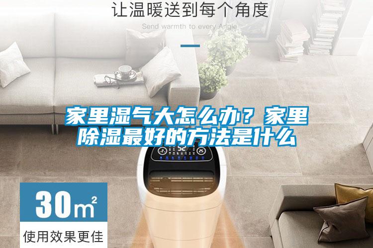 家里濕氣大怎么辦？家里除濕最好的方法是什么