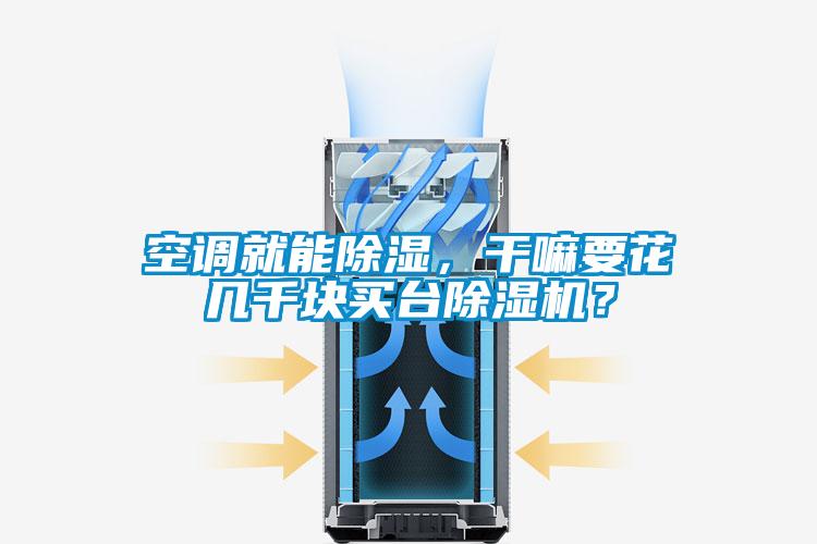 空調(diào)就能除濕，干嘛要花幾千塊買臺(tái)除濕機(jī)？