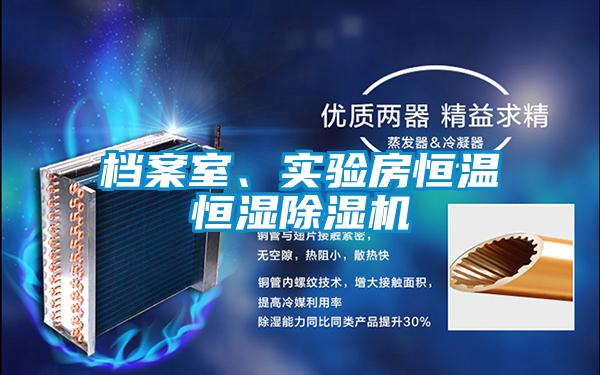 檔案室、實(shí)驗(yàn)房恒溫恒濕除濕機(jī)