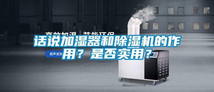 話說(shuō)加濕器和除濕機(jī)的作用？是否實(shí)用？