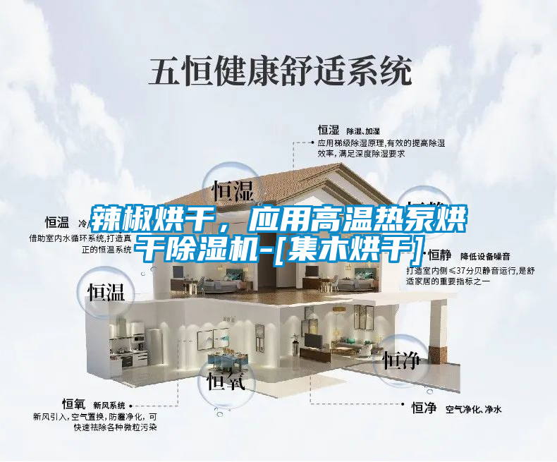 辣椒烘干，應(yīng)用高溫?zé)岜煤娓沙凉駲C(jī)-[集木烘干]