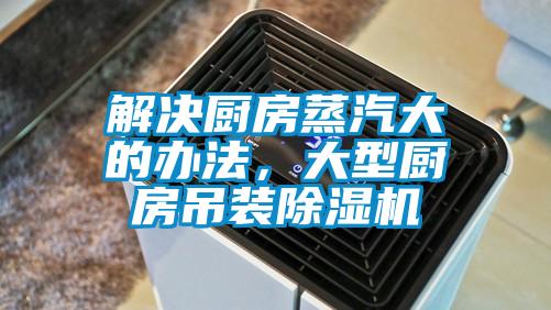 解決廚房蒸汽大的辦法，大型廚房吊裝除濕機(jī)