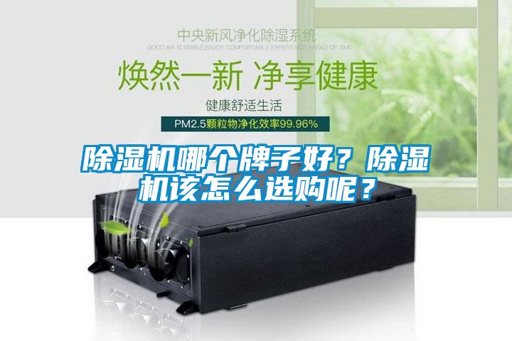 除濕機哪個牌子好？除濕機該怎么選購呢？