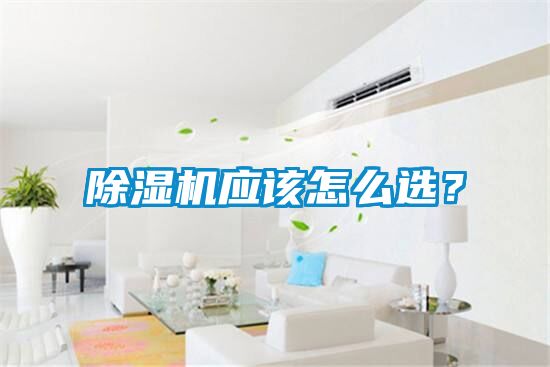除濕機(jī)應(yīng)該怎么選？
