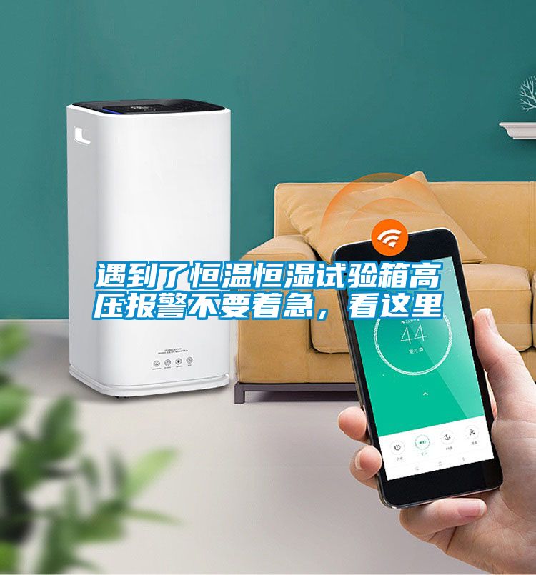 遇到了恒溫恒濕試驗(yàn)箱高壓報(bào)警不要著急，看這里