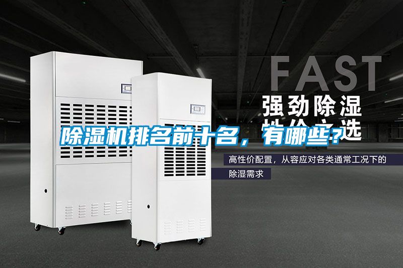 除濕機排名前十名，有哪些？