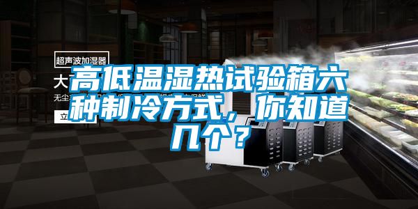 高低溫濕熱試驗(yàn)箱六種制冷方式，你知道幾個(gè)？