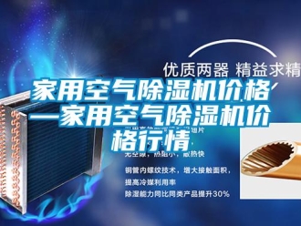 企業(yè)新聞家用空氣除濕機價格—家用空氣除濕機價格行情