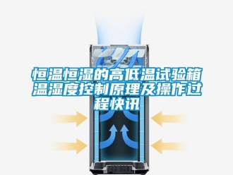 知識百科恒溫恒濕的高低溫試驗(yàn)箱溫濕度控制原理及操作過程快訊