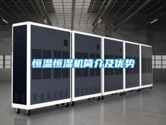 知識(shí)百科恒溫恒濕機(jī)簡(jiǎn)介及優(yōu)勢(shì)