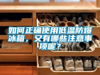 企業(yè)新聞如何正確使用低溫防爆冰箱，又有哪些注意事項呢？