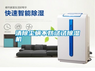 知識百科清除塵螨不妨試試除濕機(jī)