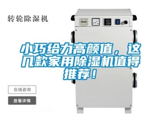 常見問題小巧給力高顏值，這幾款家用除濕機值得推薦！