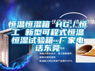 新聞資訊恒溫恒濕箱 HG／恒工 新型可程式恒溫恒濕試驗箱 廠家電話東莞