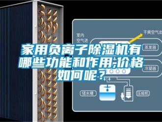 企業(yè)新聞家用負(fù)離子除濕機有哪些功能和作用,價格如何呢？