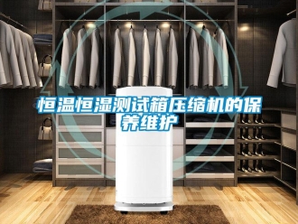 知識百科恒溫恒濕測試箱壓縮機的保養(yǎng)維護