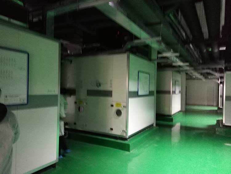 新西蘭“恒天然”合資奶粉企業(yè)，6臺(tái)轉(zhuǎn)輪除濕機(jī)組3臺(tái)45000風(fēng)量，2臺(tái)38000風(fēng)量，1臺(tái)30000風(fēng)量